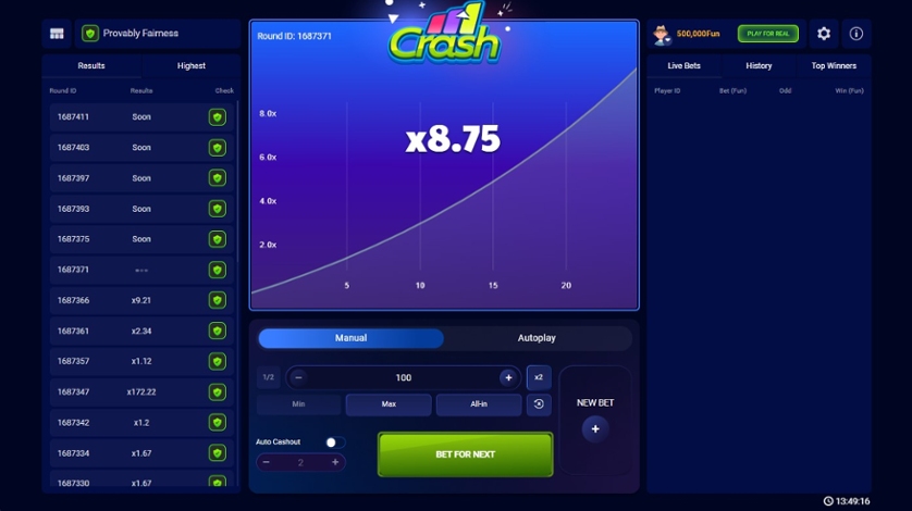 crash gambling game smart bankroll cash out strategy